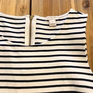 J Crew striped tank top